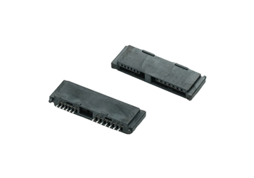 SATA 7+6P 母座直插式 短体 